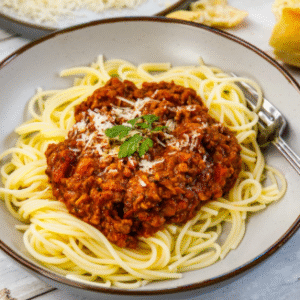 spaghettis bolo