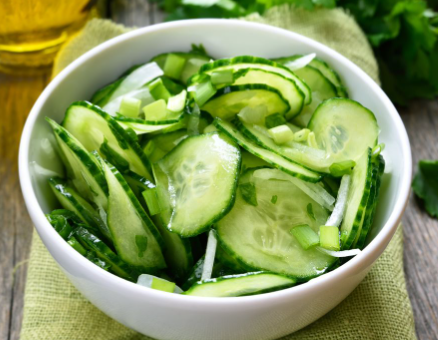 Concombre vinaigrette